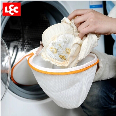 日本进口文胸护洗袋洗衣机专用防变形加厚双层细网内衣洗护袋