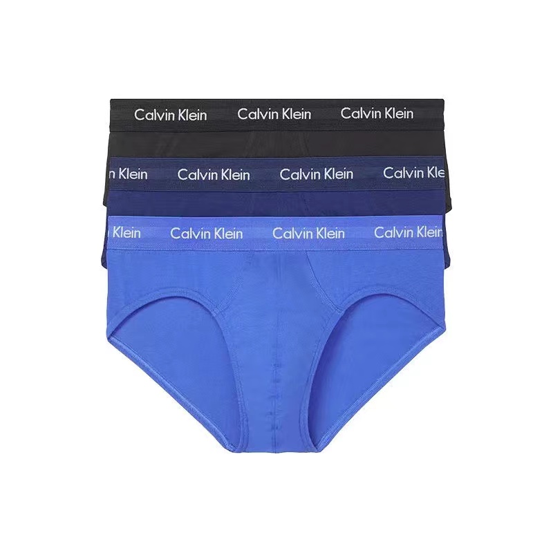 Calvin Klein CK男士内裤三角裤男棉质弹性贴身三条装正品 NB2613