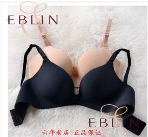 经典无痕内衣EBLIN经典女士内衣bra四季隐形光面无痕胸罩舒适罩杯