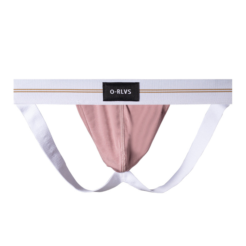 ORLVS内裤男丁字裤双丁莫代尔 性感舒适柔软薄款提臀低腰运动青年