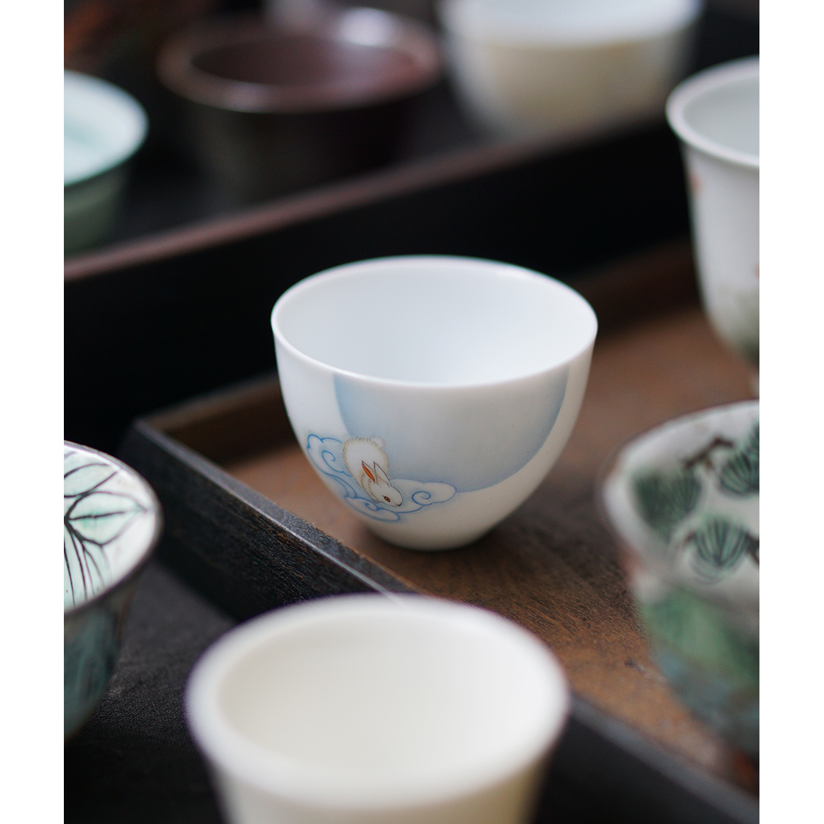 景德镇【作者的杯欢①】漱繁手工陶瓷茶杯水杯手绘手作主人咖啡杯