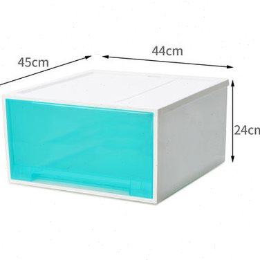 禧天龙 塑料抽屉式收纳盒日式组合简易柜子多功能内衣储物柜加厚