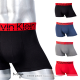 Calvin Klein美国CK22年男士新款冰丝透气提托提花平角内裤NB3031