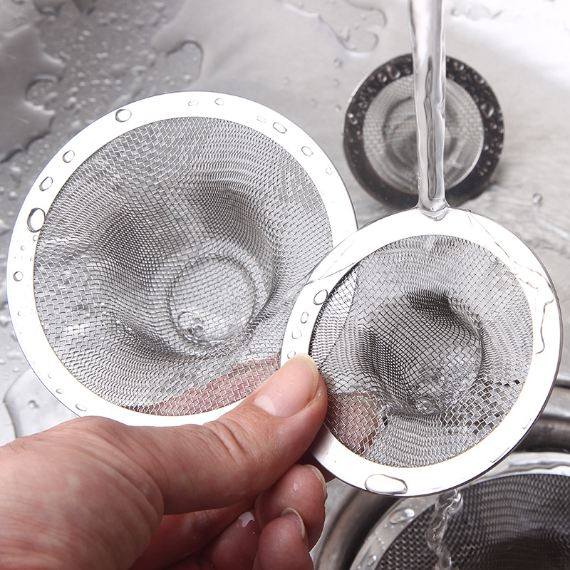 下水道地漏过滤网厨房水槽过滤器水池隔渣过滤器洗手盆毛发过滤网