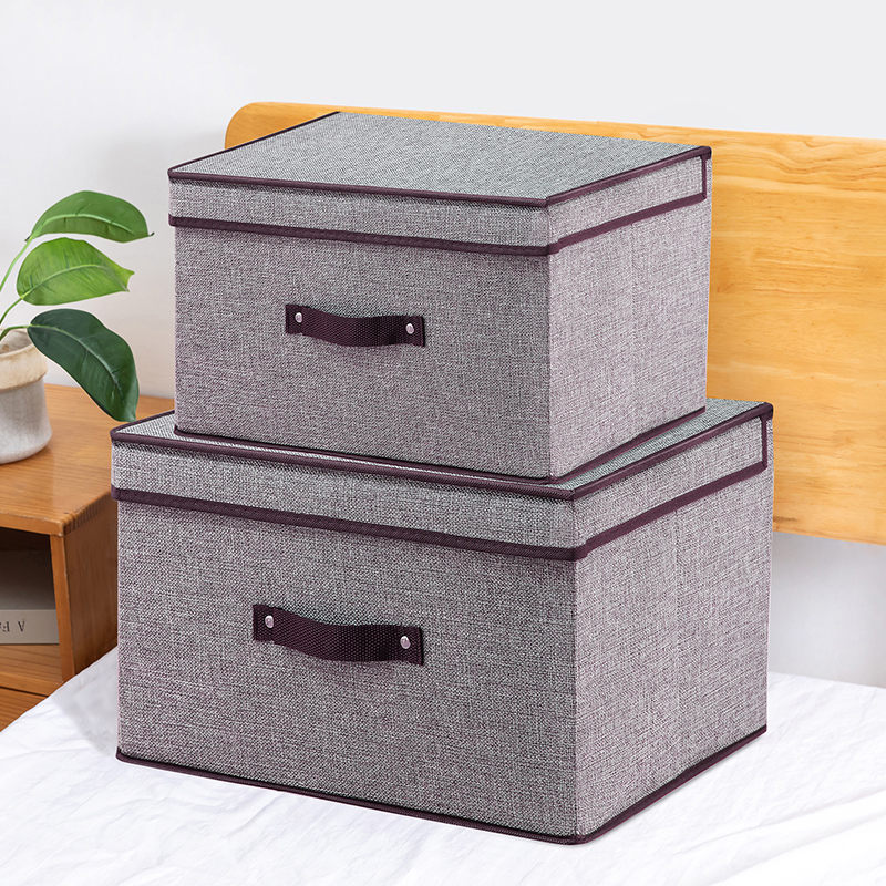 收纳箱家用布艺整理箱袋内衣物衣服储物盒衣柜神器可折叠大号箱子