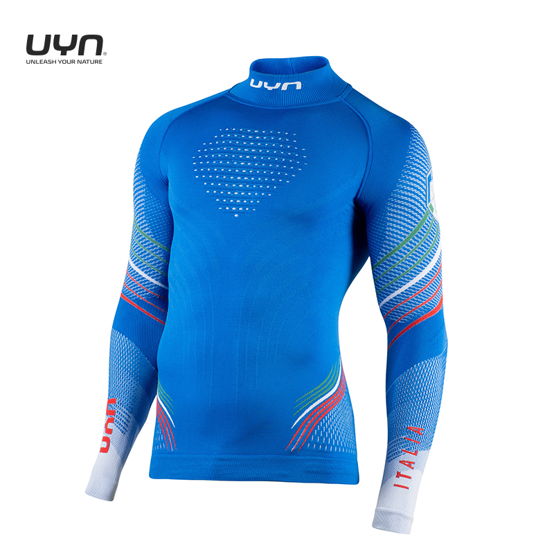 UYN意大利 国2.0滑雪功能内衣压缩户外跑步透气保暖速干运动套装