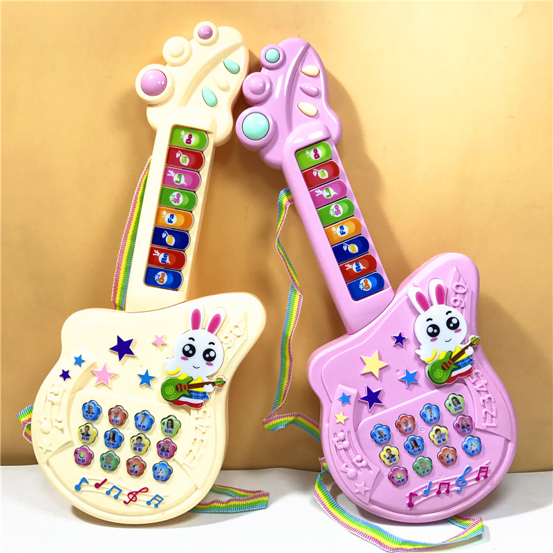 儿童小吉他多功能宝宝早教音乐玩具0-1-3岁2女孩婴幼儿益智启蒙男