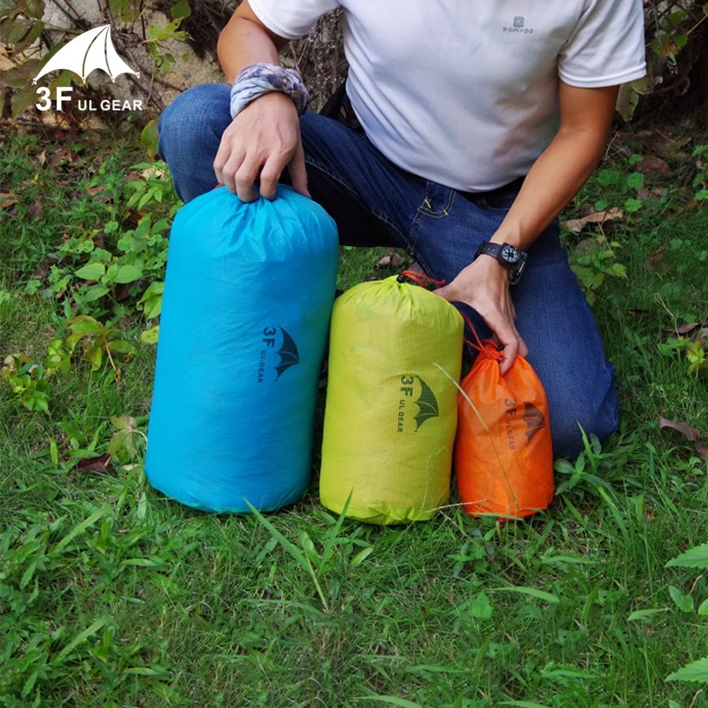 三峰出 户外旅行收纳整理袋防水多功能衣物打包袋抽绳束口杂物袋