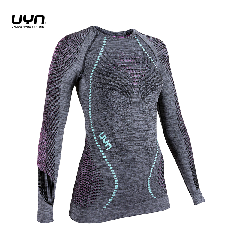 UYN 女士愿系列功能内衣压缩速干衣户外滑雪跑步透气保暖运动套装