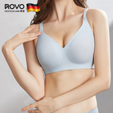 ROVO哺乳内衣孕妇文胸罩怀孕期产后舒适无痕聚拢防下垂夏季薄款