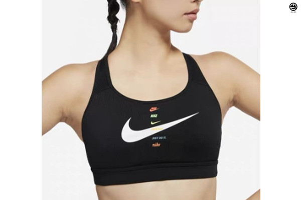 耐克/Nike女子bra舒适弹力高强度支撑训练运动健身内衣CZ6699-011