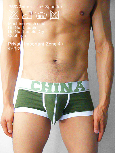 香港正品授权4+PIZ男士内裤平角裤男平角内裤男式平角裤P012A