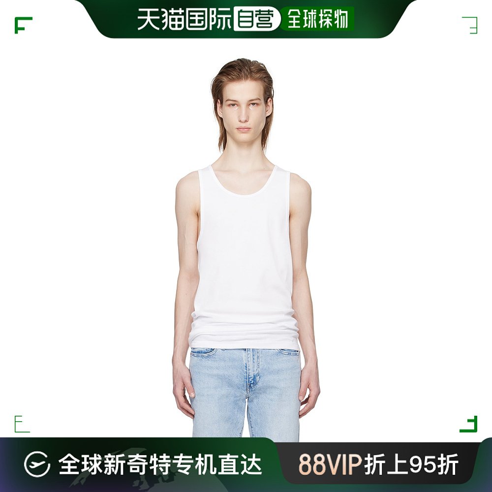 香港直邮潮奢 Calvin Klein Underwear CK内衣 男士 三件装白色背
