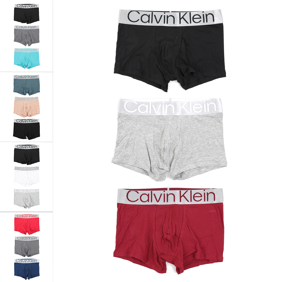 Calvin Klein CK 卡尔文克雷恩男3件装平角裤四角内裤 NB3130A