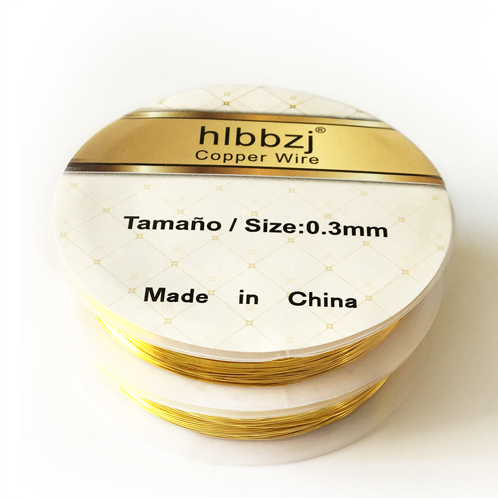 0.2-1.0mm保色包金线铜丝线不掉色造型纯铜线diy配件手工饰品材料