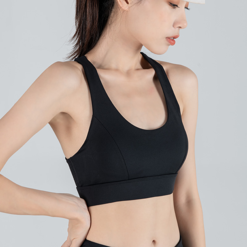防震运动内衣女大码定型乳胶垫防下垂收副乳瑜伽跑步健身文胸bra