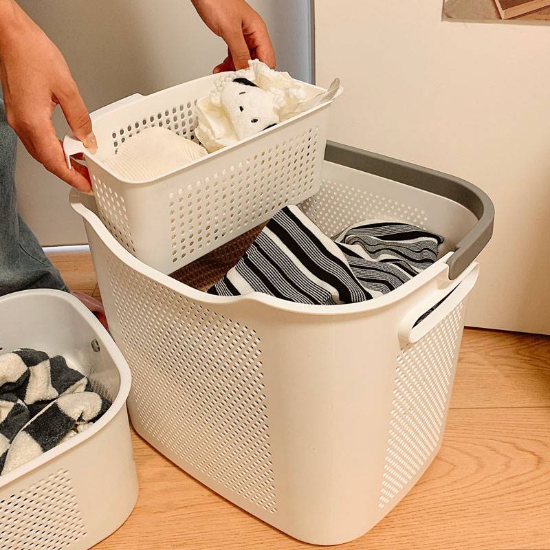 家用脏衣篓大容量分类浴室洗澡放衣神器脏衣服收纳筐洗衣篮内衣桶