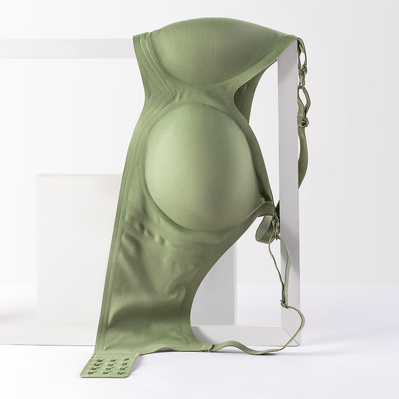 法国设计师CanaryKiss定制哺乳内衣大胸聚拢防下垂孕妇胸罩固定杯