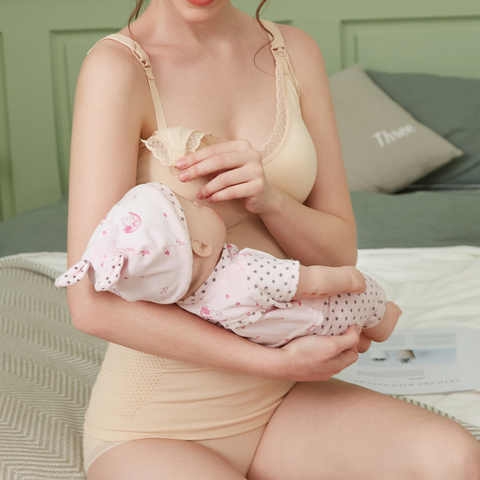 哺乳内衣女背心式吊带免穿文胸产后孕妇喂奶衣孕早期打底夏季薄款
