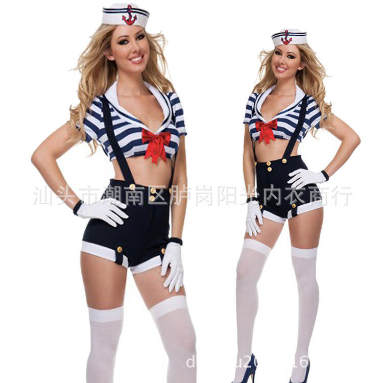 珠密恋分码新款性感海军水手服女款舞台装情趣内衣表演服