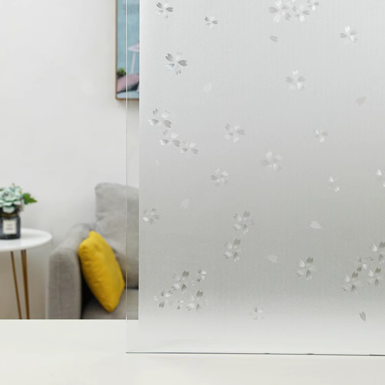 磨砂玻璃贴膜透光不透明卫生间厕所窗户防窥防走光简约艺术装饰纸
