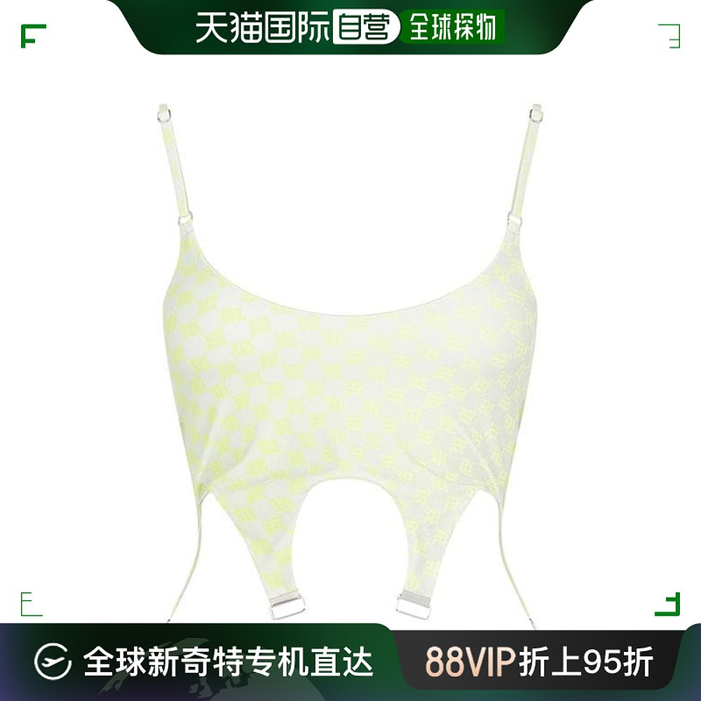 香港直邮潮奢 MISBHV 女士内衣交织图案吊带上衣