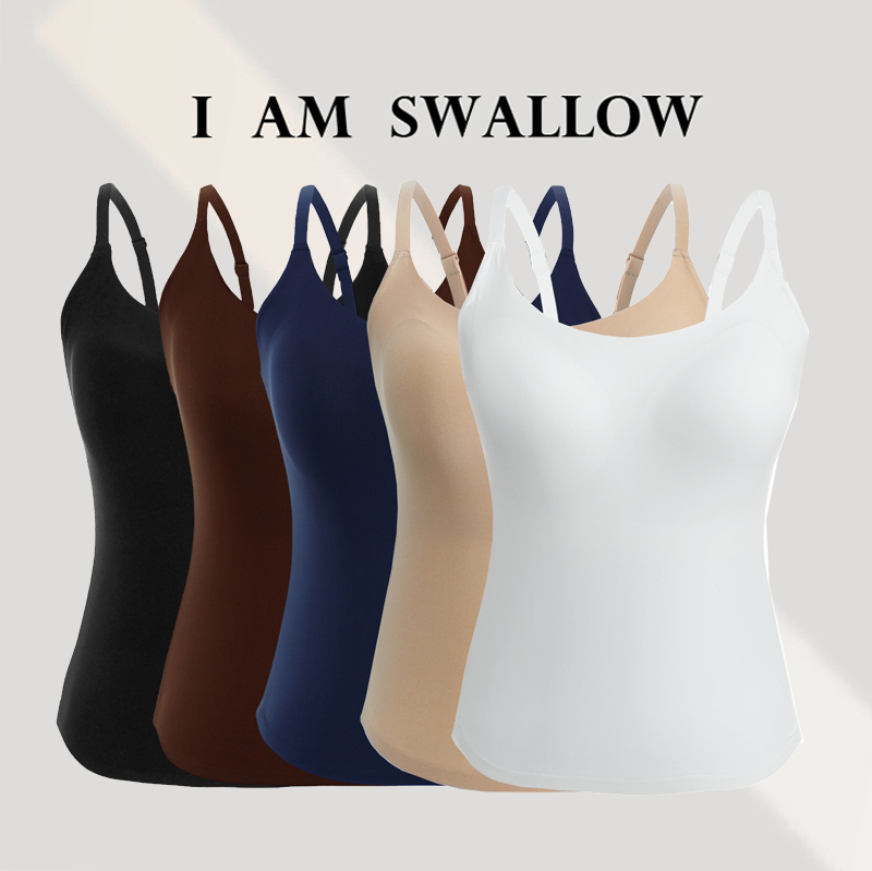 【A/M Swallow】2024Ss春季5个色吊带背心180636-1#006