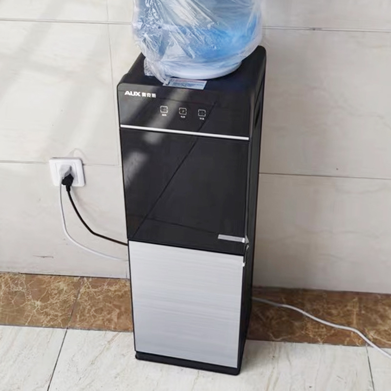 奥克斯饮水机立式家用制冷制热办公室全自动智能上置水桶2023新款