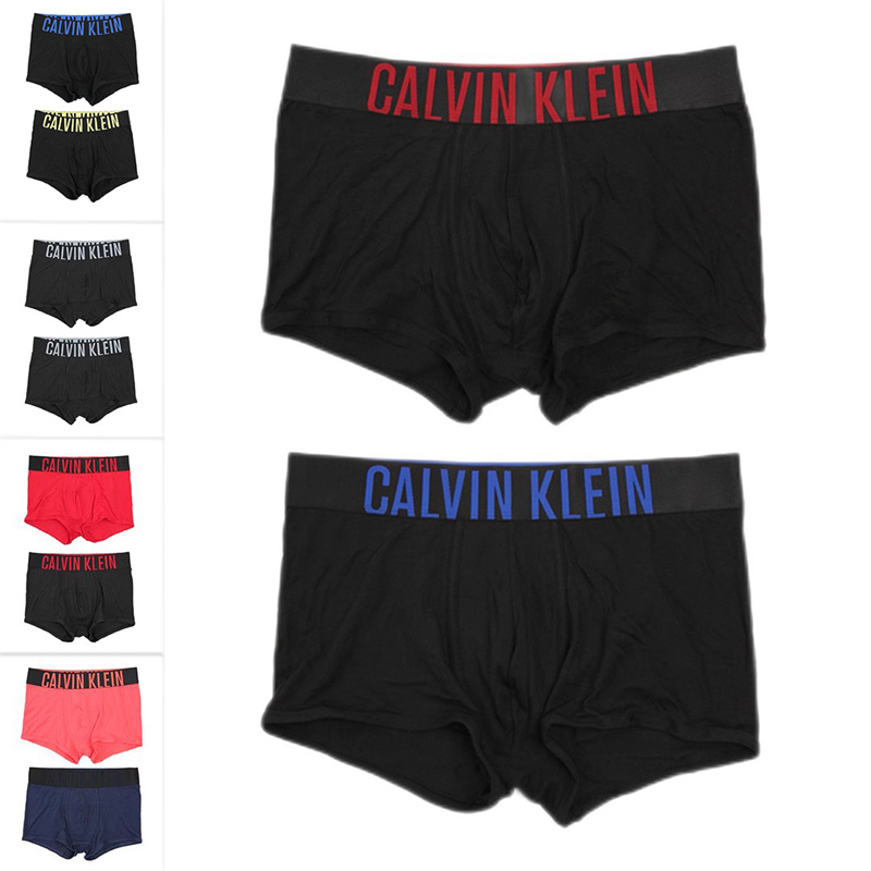 Calvin Klein/凯文克莱CK 男士2件装字母四角裤内裤 NB2602A