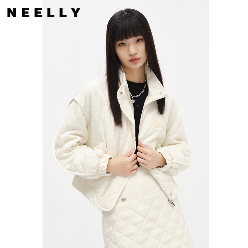 【米小米粉丝专享】NEELLY纳俪商场同款立领短款外套N22101K01029