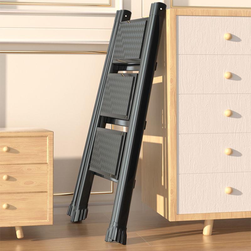 室内人字梯家用多功能花架梯折叠梯加厚便携式家庭伸缩折叠小梯子