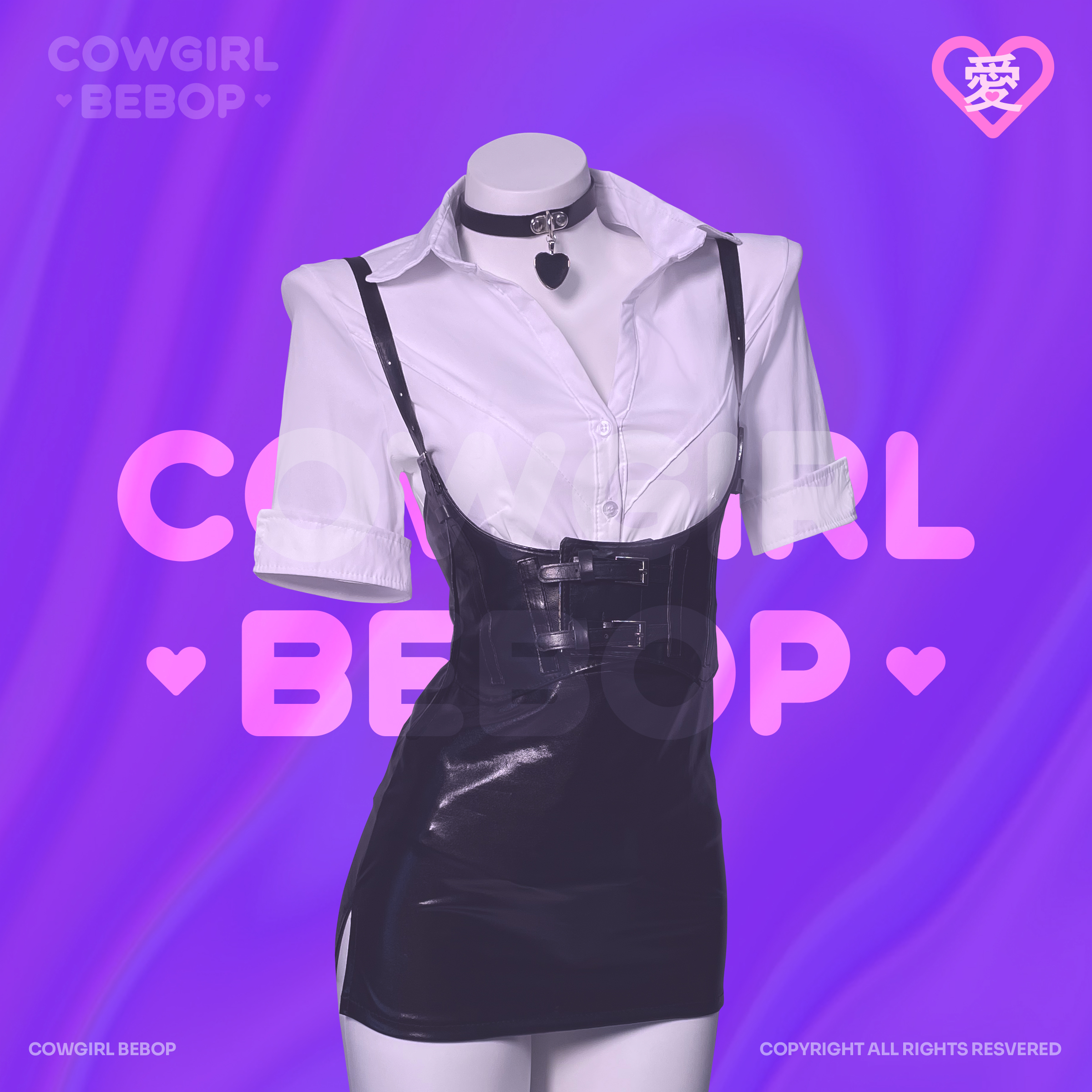 COWGIRL BEBOP[补习班]cosplay斩男情趣收身包臀显胸性感制服内衣