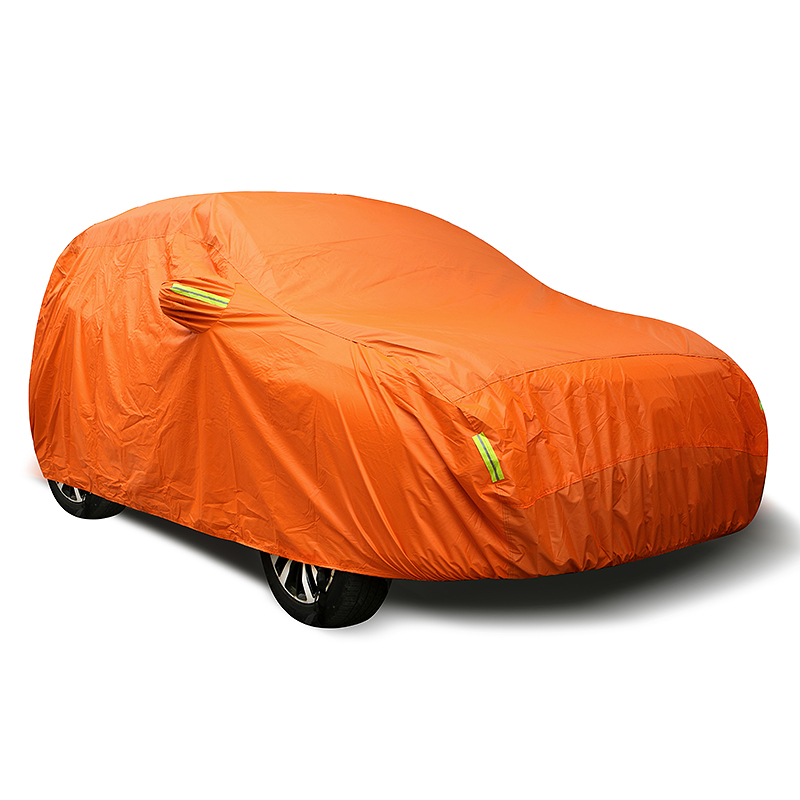 网红Universal Orange Car ver Outdoor Sun Dust UV Protection
