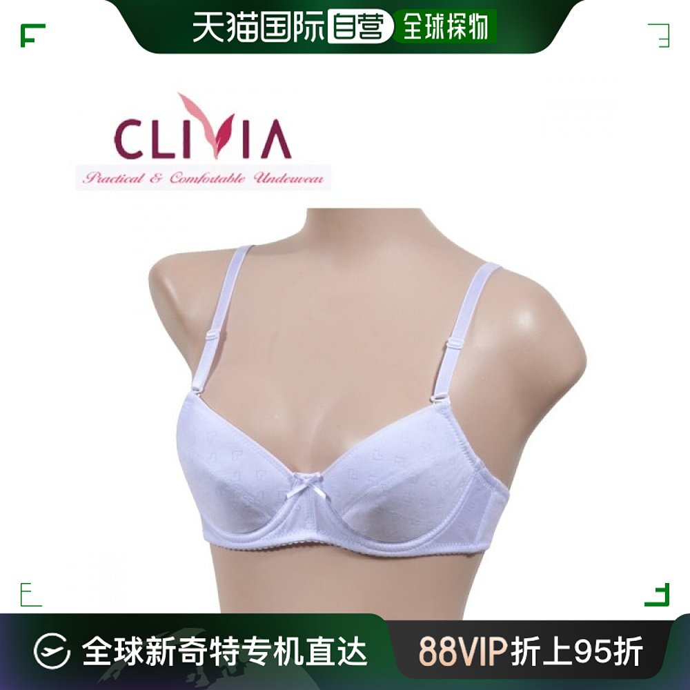 韩国直邮Clivia 少女文胸 心形图案 Wire 儿童 4阶段 A罩杯 文胸