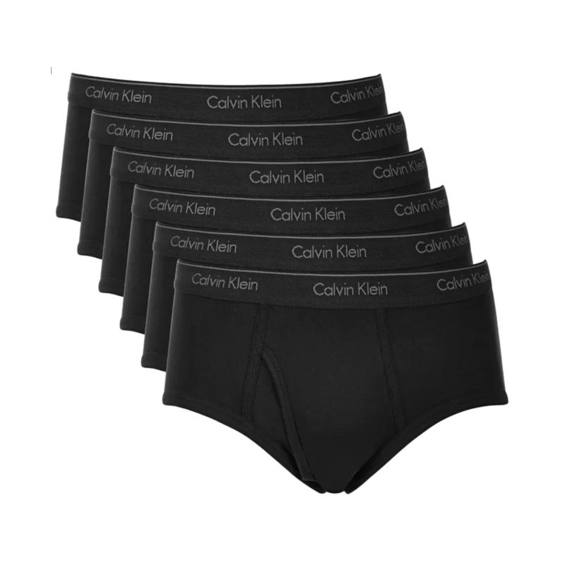 Calvin Klein/凯文克莱CK男士内裤三角裤6条装纯棉柔软舒适正品JX