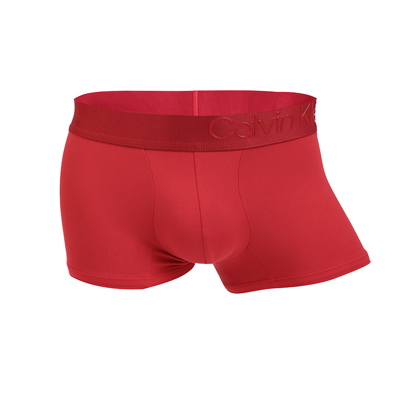 Calvin Klein/凯文克莱男士本命年舒适短裤红色平角内裤单条装