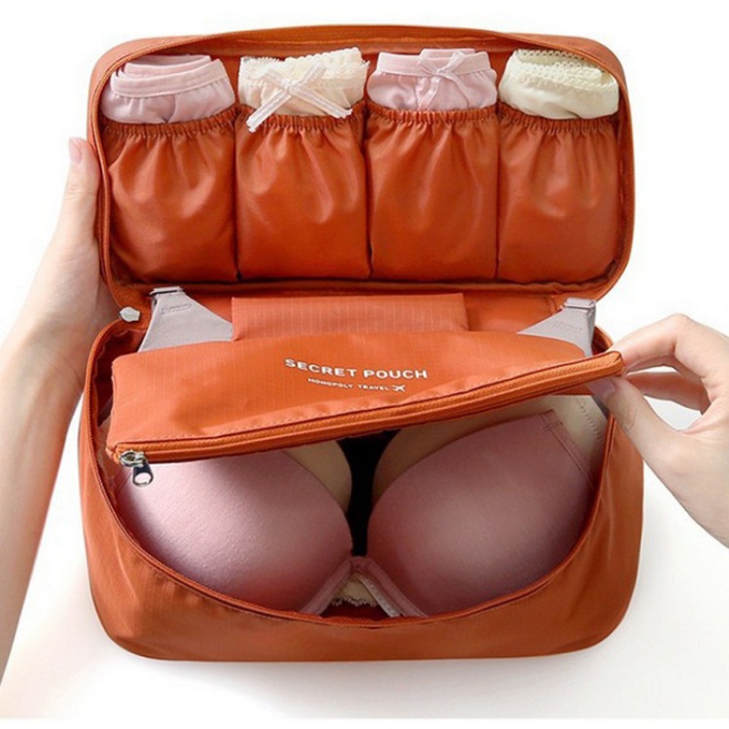 内衣收纳包韩版二代旅行文胸包 便携分类整理收纳袋 多功能内衣内