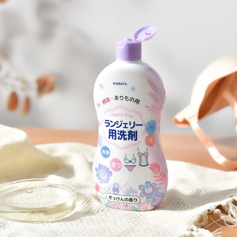 日本进口KINBATA内衣清洗液女士洗内裤专用液抑菌低泡祛味洗衣液