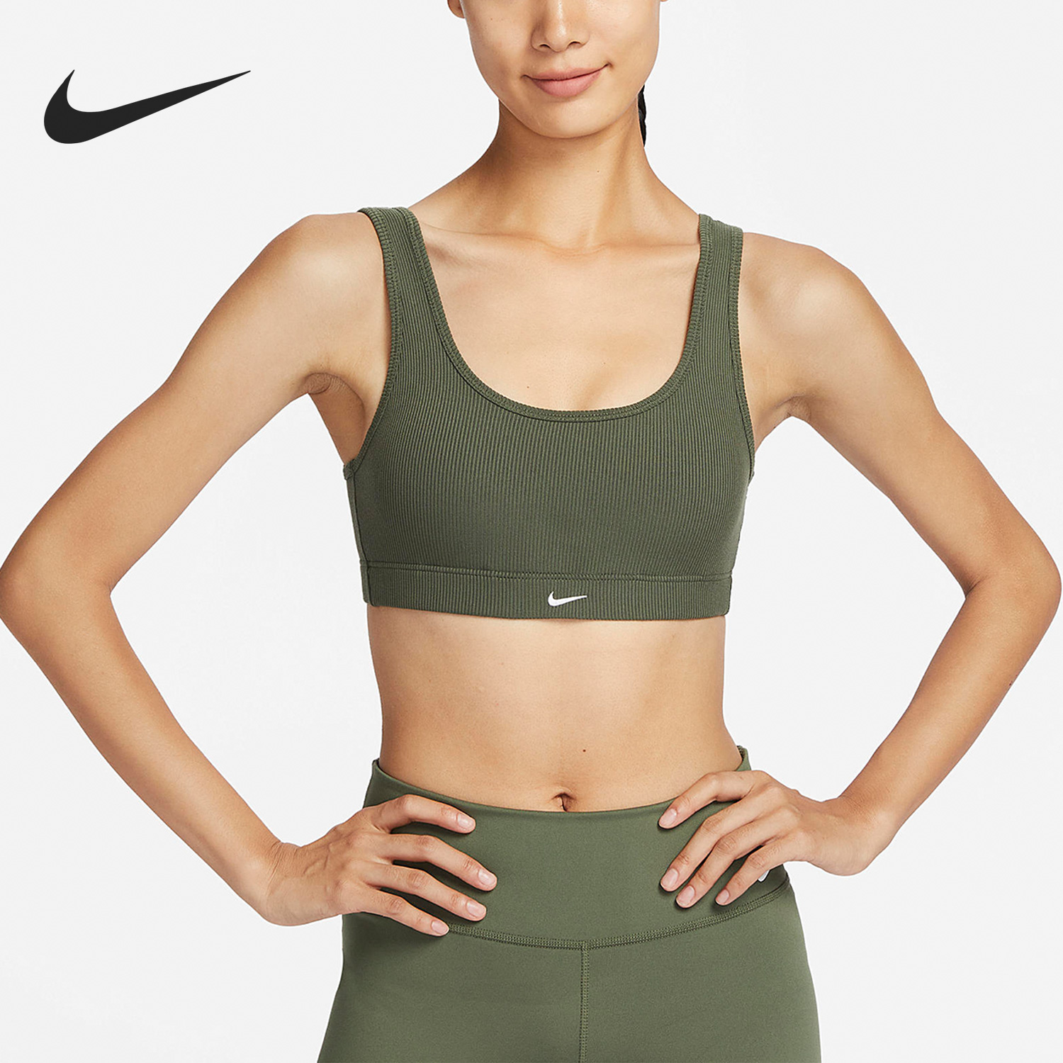 Nike/耐克正品训练健身跑步女子瑜伽透气运动文胸FB4067-325
