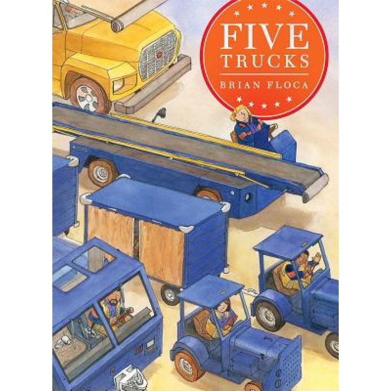 【4周达】Five Trucks [9781481405935]