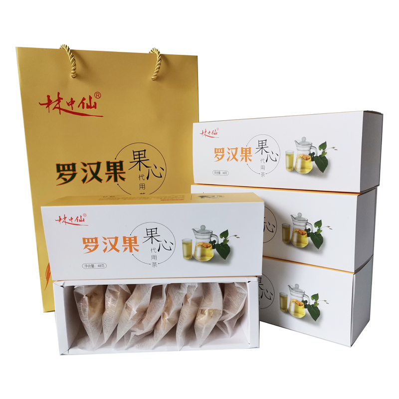 林中仙罗汉果 果心礼盒装 热风烘烤干果 代用茶 长寿之乡永福特产