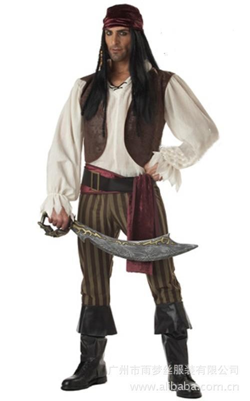 男装海盗服海盗装男款情趣内衣海盗角色演出服游戏制服