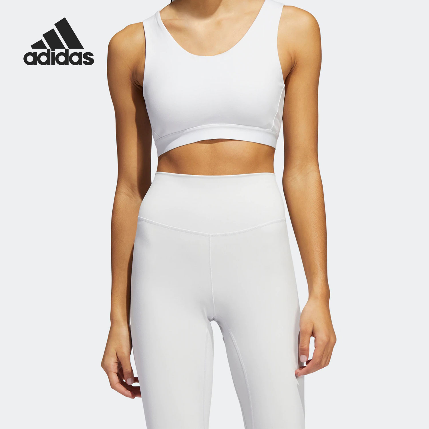 Adidas/阿迪达斯官方正品夏季女子瑜伽运动透气时尚内衣HI3459