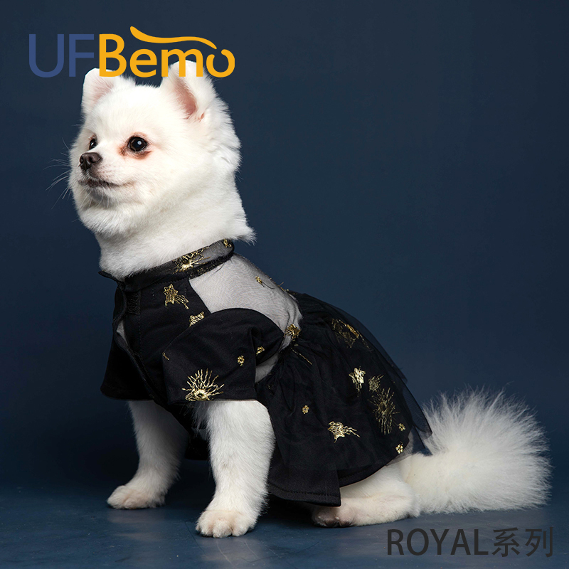 UFBemo优范宠物比熊泰迪猫咪小型犬狗公主蓬蓬裙装春夏薄款衣服