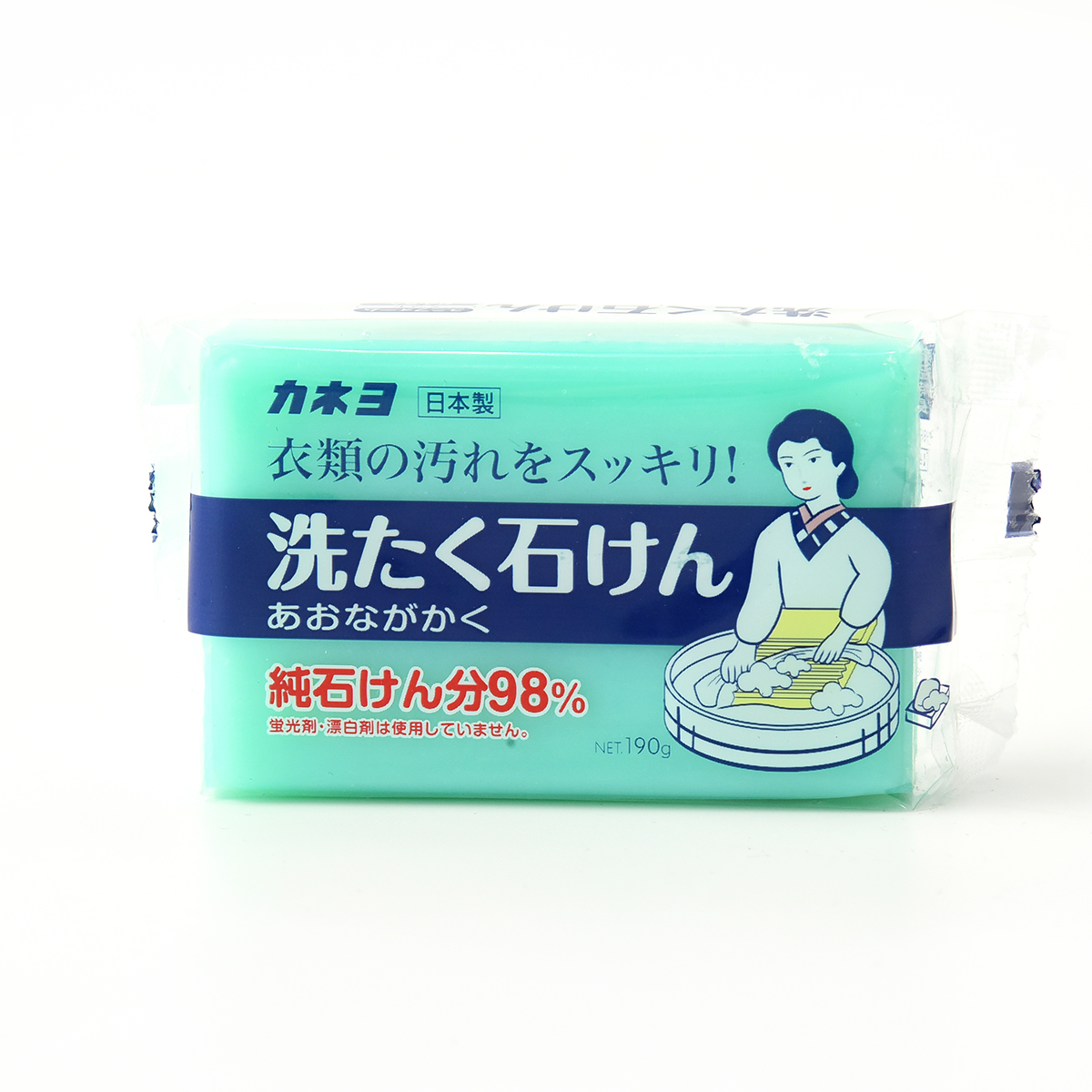 补货到日本进口内衣洗衣皂内裤去血渍 去异味浓缩肥皂不伤手190g