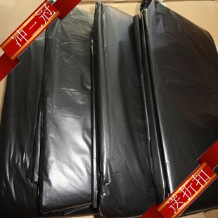 宾馆专用大黑垃圾袋超大号加厚塑料袋酒店客房一次性用品黑色袋子