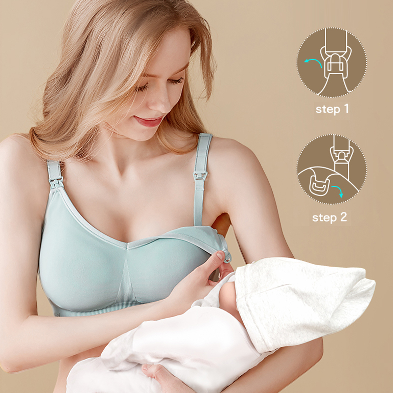 C孕妇内衣孕期怀孕期聚拢防下垂产后薄款胸罩哺乳文胸