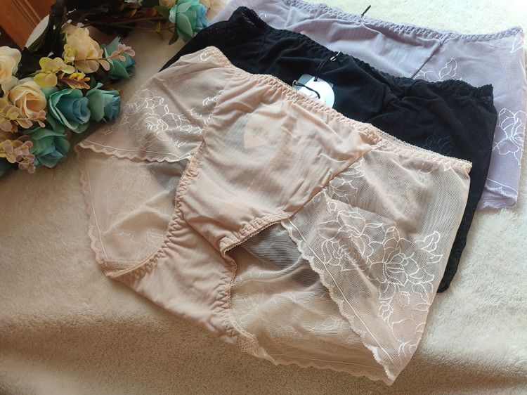 2条包邮 精品轻奢蕾丝底裤 裸感无痕 舒适丝柔性感内裤