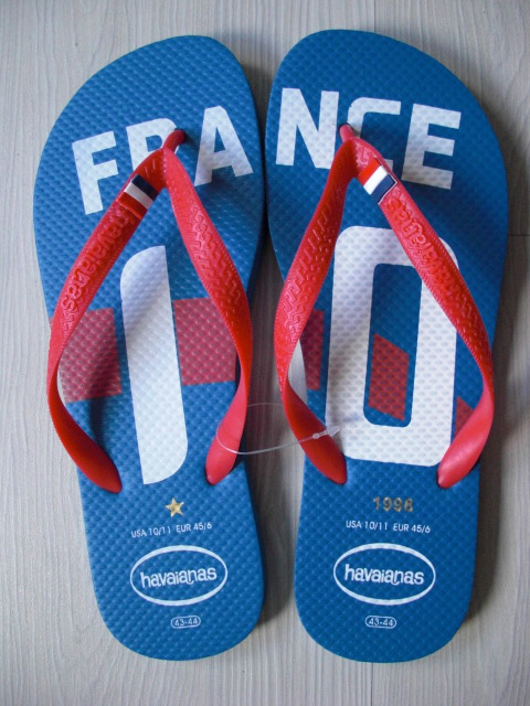 家居户外时尚哈世界杯瓦那人字托鞋男女大童托鞋8强法国断码特价