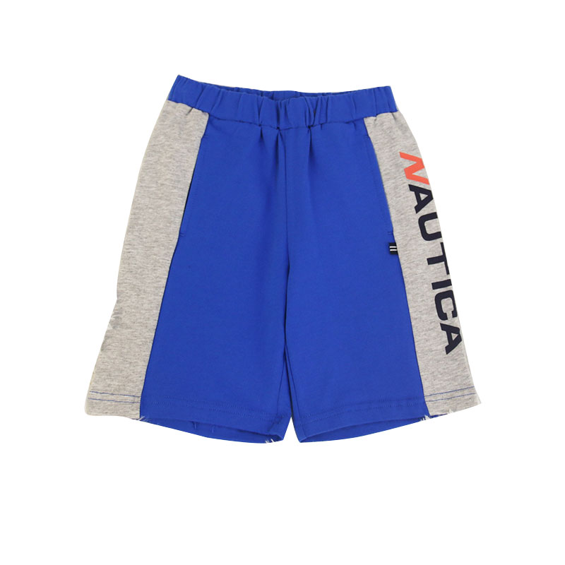 诺帝卡NAUTICA 夏季男童短裤休闲运动拼色短裤沙滩裤